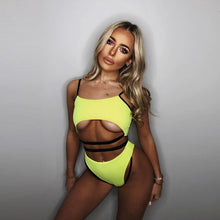Load image into Gallery viewer, Bra Bandage Swimsuit
