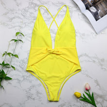 Load image into Gallery viewer, One Piece Push Up Swimsuit
